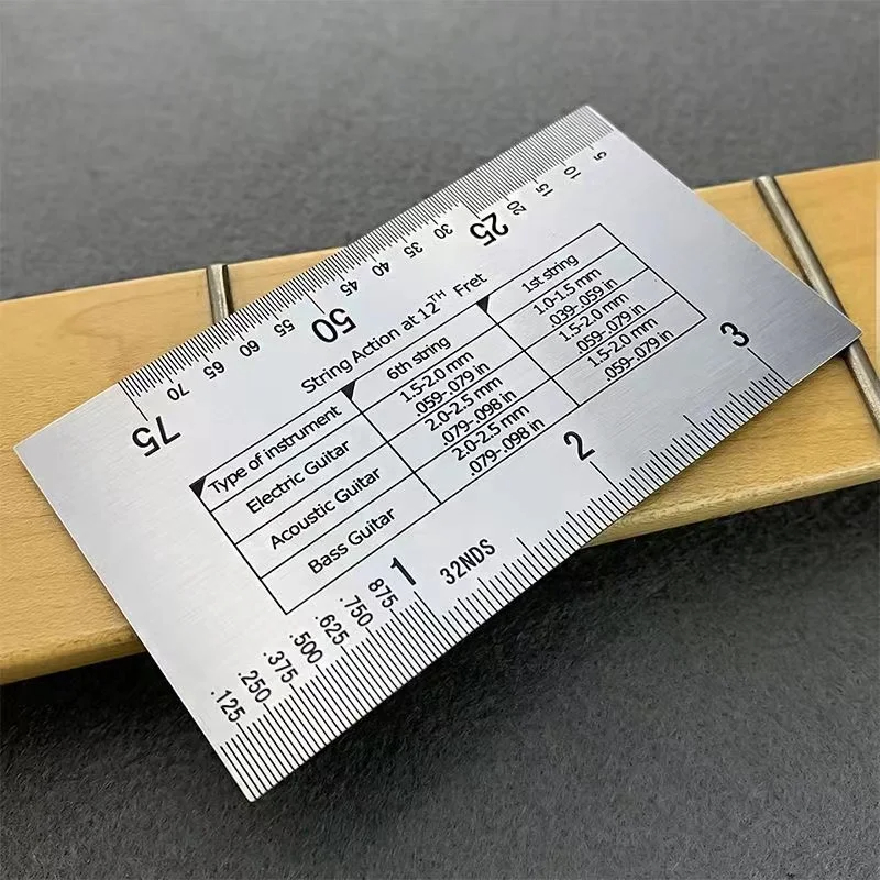 Musical Instrument Banjo - Miwayer Dize Eylem Cetvel Ölçer, Luthier