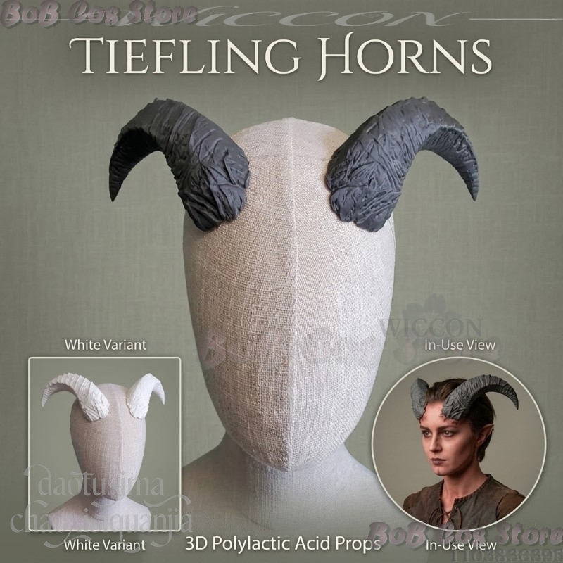 Musical Instrument Trumpet - Anime Oyunu BG3 Şeytan Cosplay Tiefling