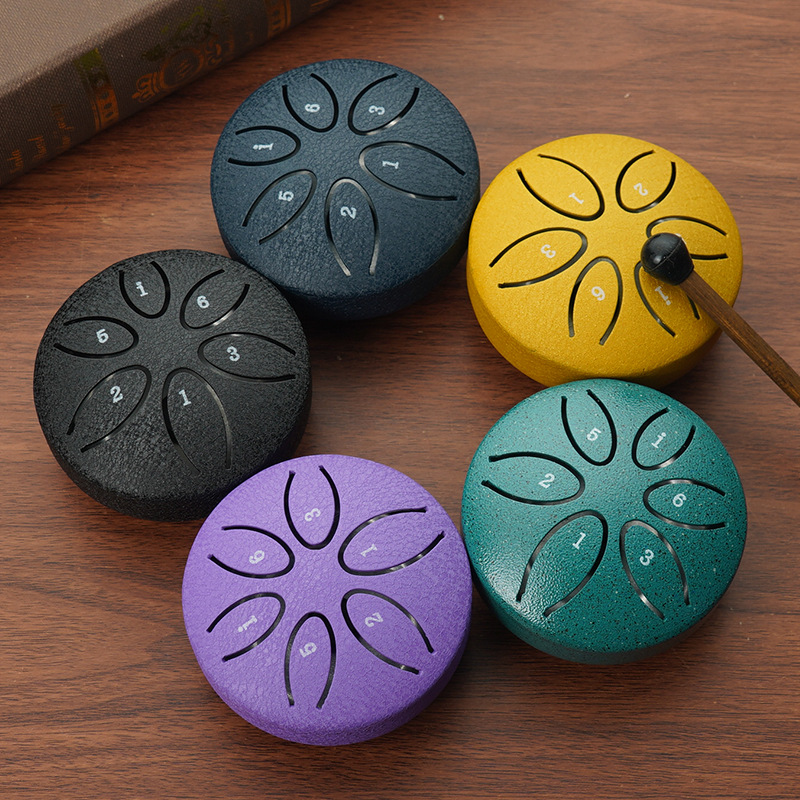 Tongue Drum Steel - Mini Metal Çelik Dil Davulu 3