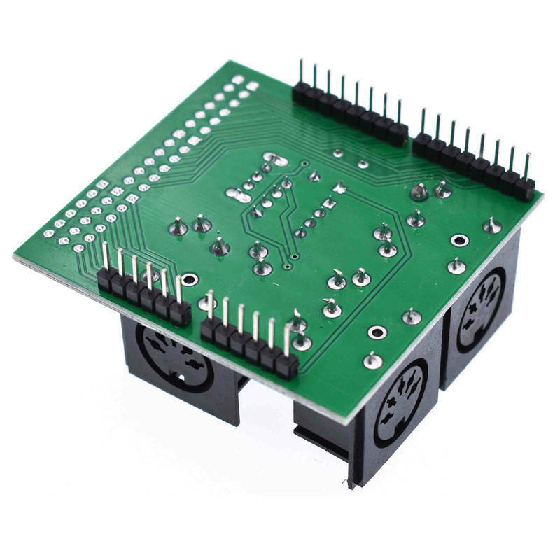 Musical Instrument Digital Interface (Midi) - MIDI Shield müzik adaptör kartı, enstrüman