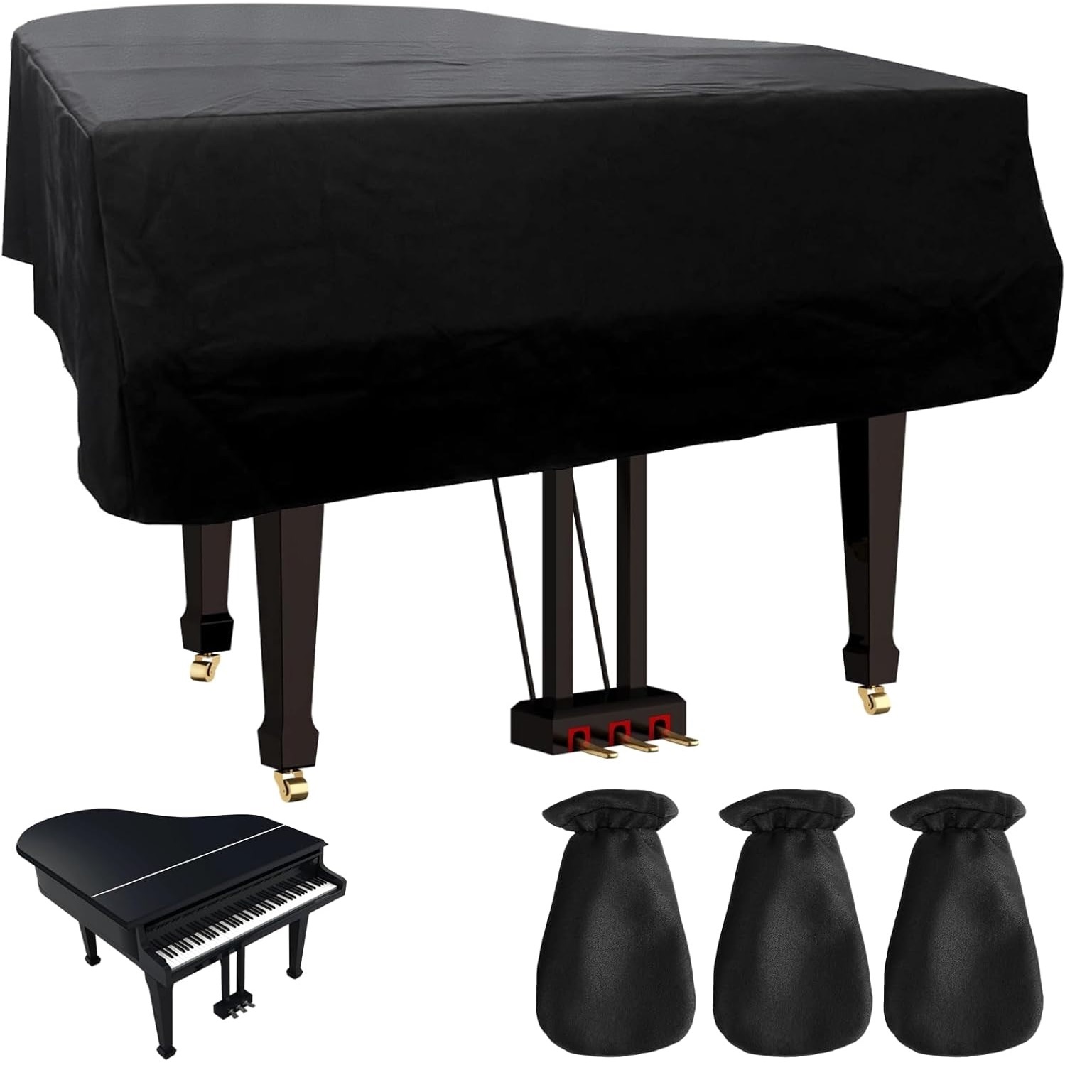 Musical Instrument Like Piano - Piyano Kapakları Pedal Kollu, Pedal Kapağı