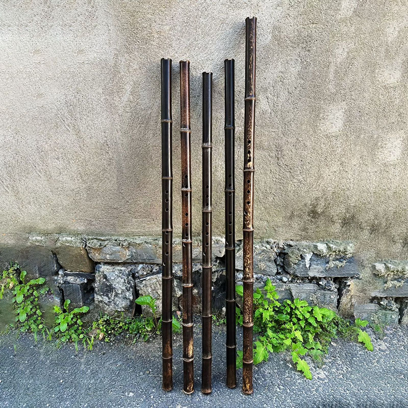 Musical Instrument Xiao - 8 Delikli Mor Bambu Xiao G/F