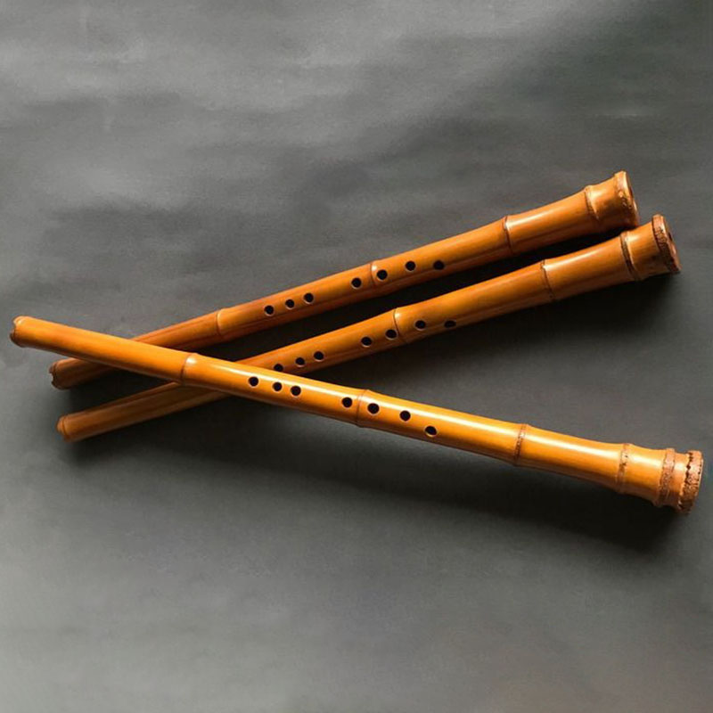 Musical Instrument Xiao - 8 Delikli Bambu Xiao Performans Çin