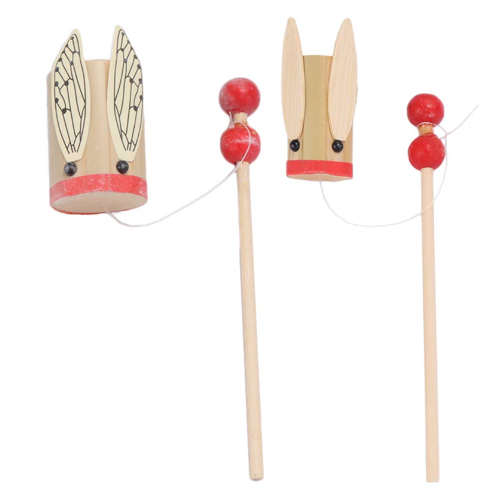 Musical Instrument You Shake - Geleneksel Çin Bambu Ağustosböceği Oyuncak Müzik