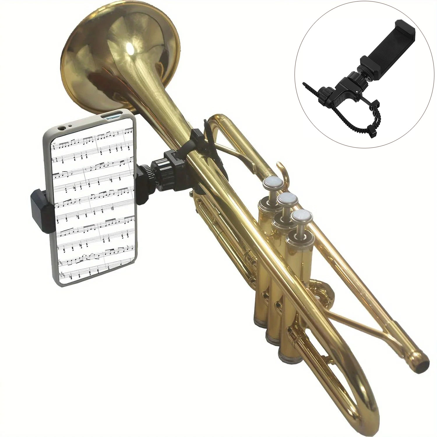 Musical Instrument Trumpet - Metal Müzik Lir Klipsi Trombon Trompet