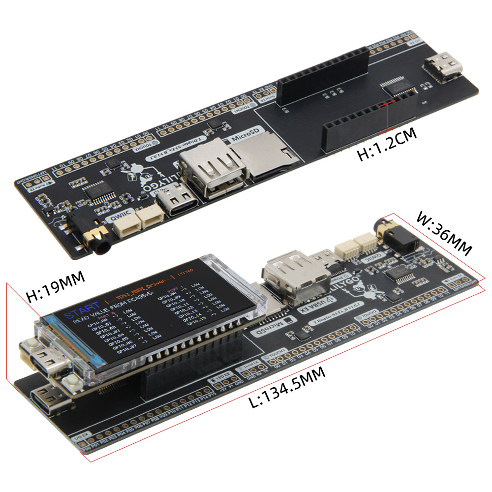 T-Display-S3 MIDI Shield Geliş - Musical Instrument Digital Interface (Midi) incelemesi ve fiyatı