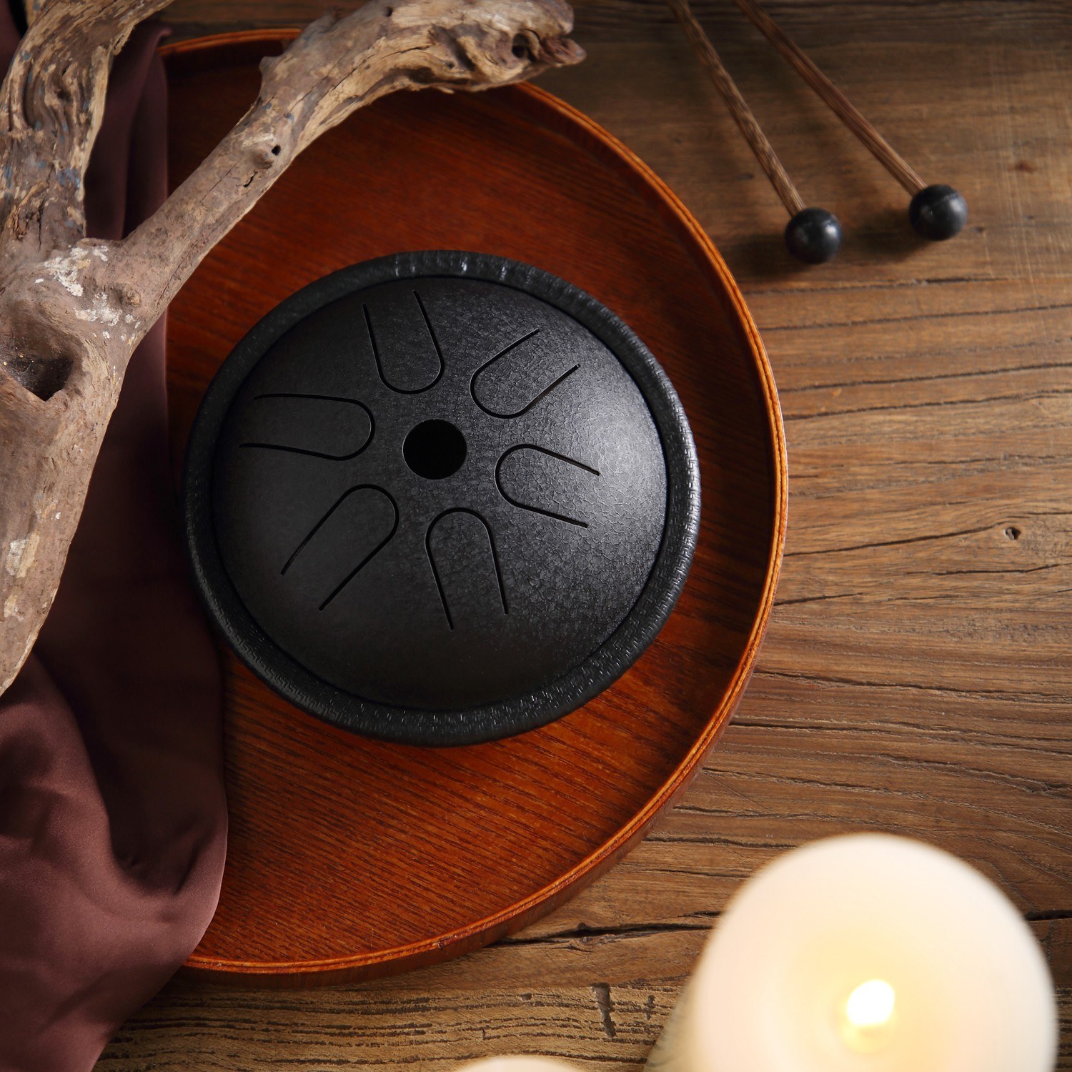 5.5 İnç Mini Çelik Dil Davulu  - Tongue Drum Steel incelemesi ve fiyatı