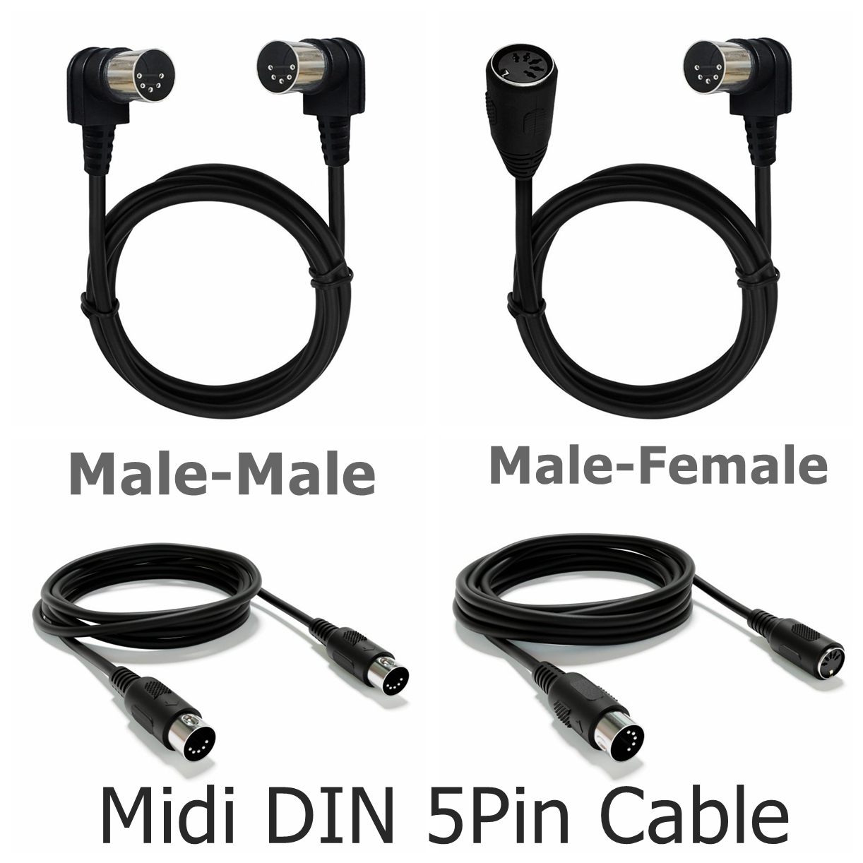 MIDI DIN 5PIN Erkek-Erkek Kabl - Musical Instrument Digital Interface (Midi) incelemesi ve fiyatı