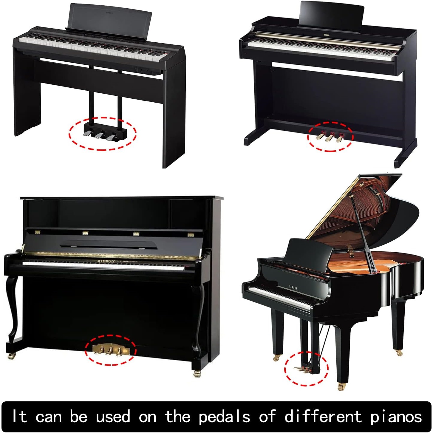 Piyano Kapakları Pedal Kollu,  - Musical Instrument Like Piano incelemesi ve fiyatı
