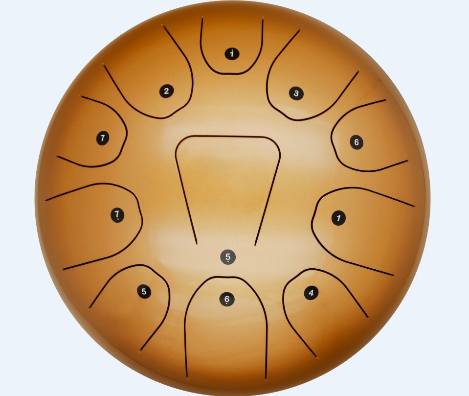12 inç İnci El Davulu Perküsyo - Tongue Drum Steel incelemesi ve fiyatı