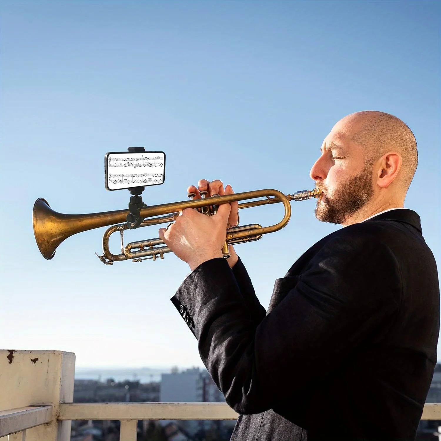 Metal Müzik Lir Klipsi Trombon - Musical Instrument Trumpet incelemesi ve fiyatı