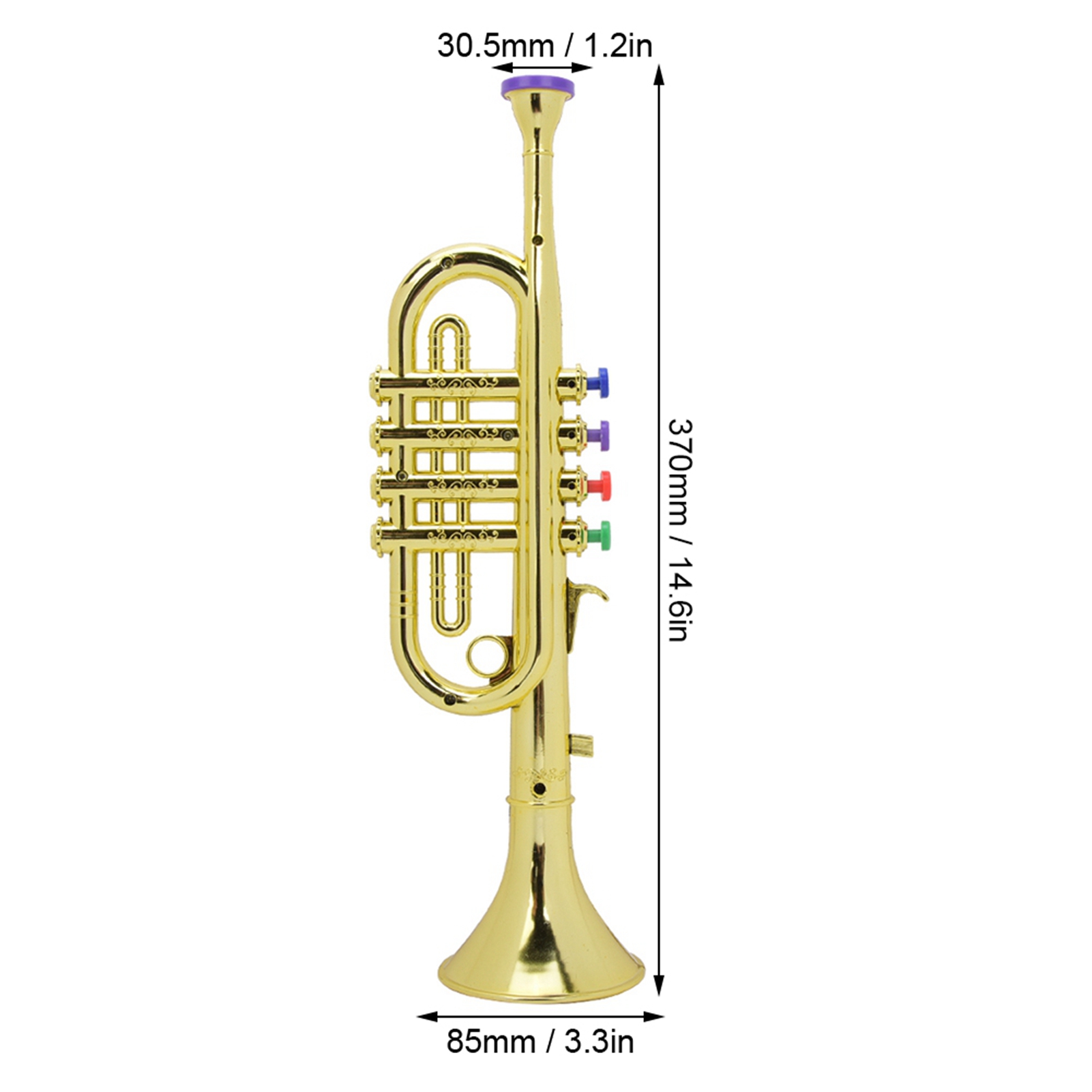 Çocuk Trompet Altın Kaplamalı  - Musical Instrument Fagot incelemesi ve fiyatı