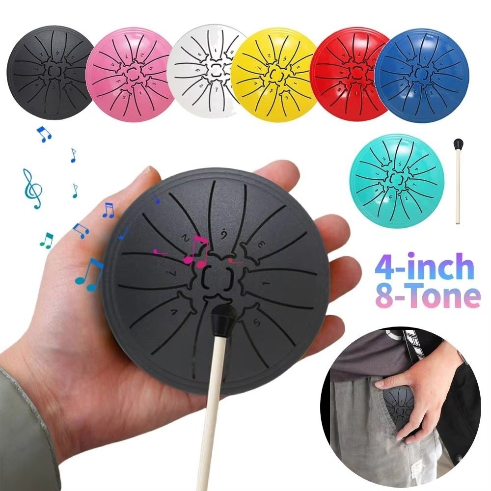 4 İnç 8 Nota Çelik Dil Davul S - Tongue Drum Steel incelemesi ve fiyatı
